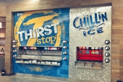 Sun Stop Trenton Interior Drink Station