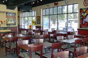 Moe's Restaurant Interior