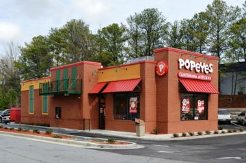 Popeye's Restaurant Exterior Image