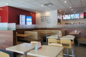 Interior Image of Wendy's Remodel